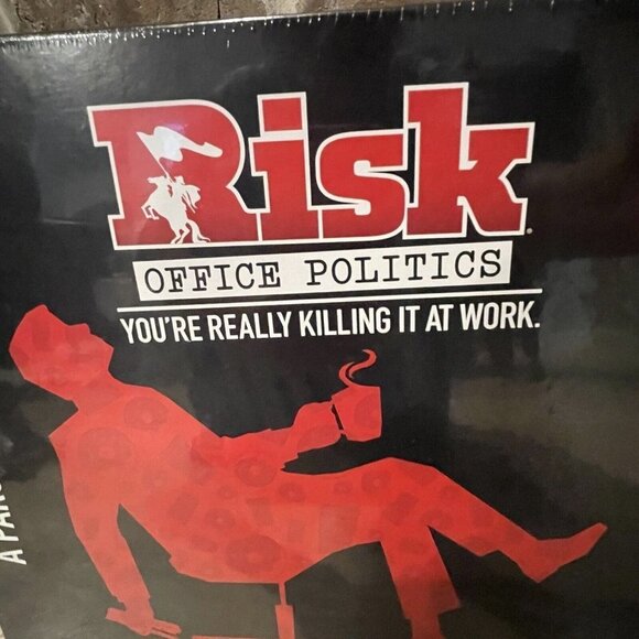 Risk Board Game Office Politics Humor Team Building Fun Hasbro Factory Sealed - Picture 5 of 5